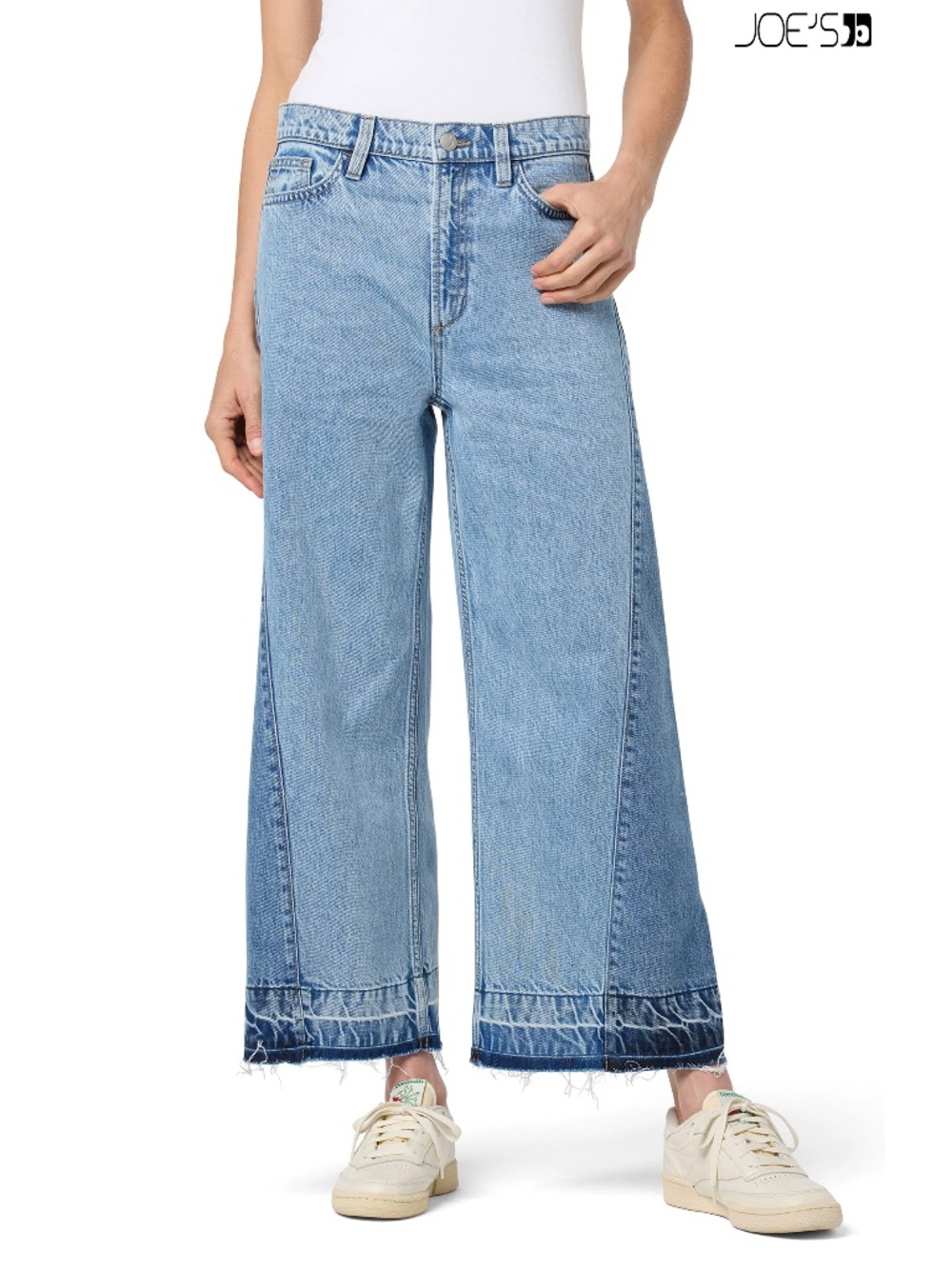 JOE'S NWT WIDE LEG ANKLE PIECED HANNAH JEAN. SIZE 26